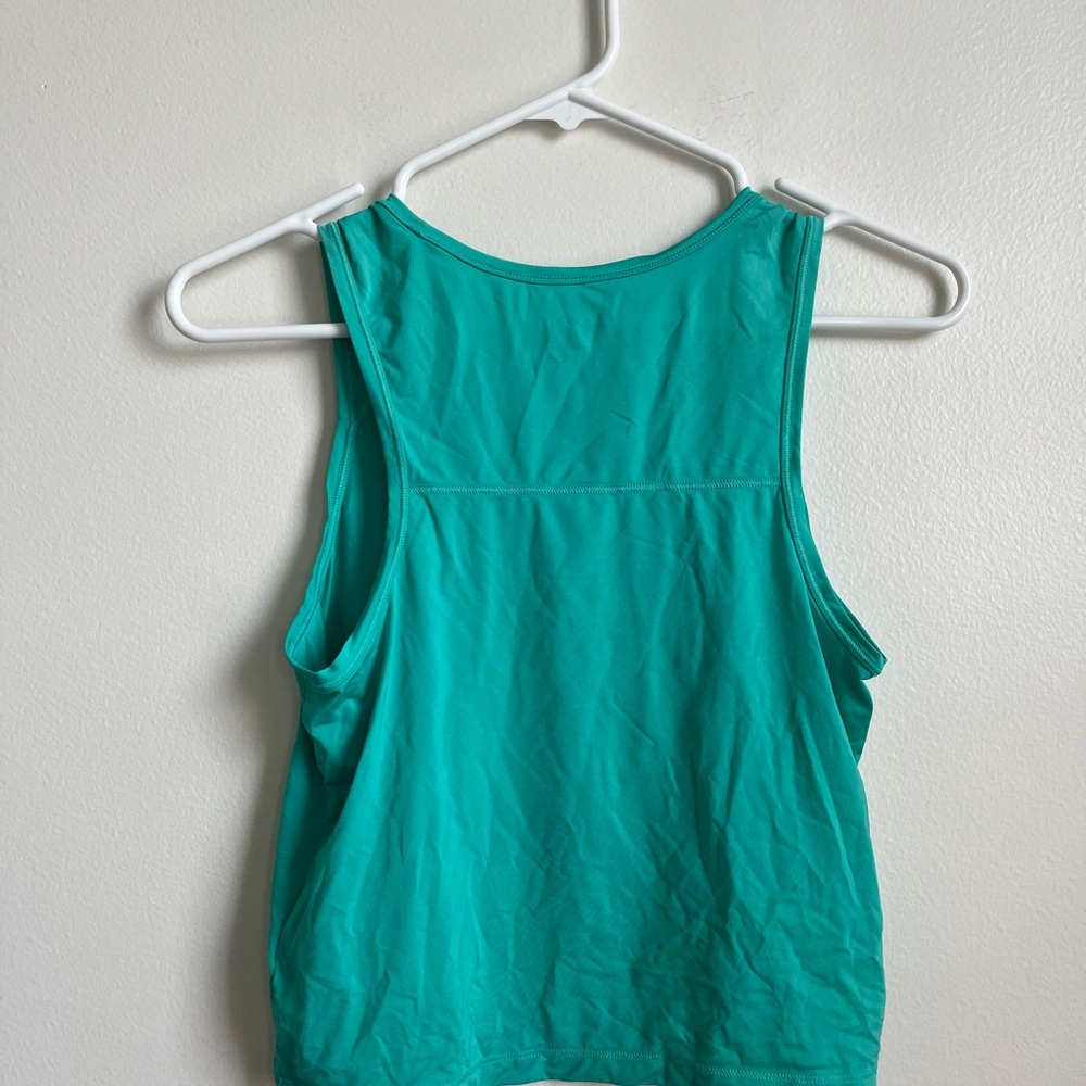 Aerie teal tank top - Picture 2 of 3